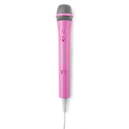 Fenton KMD55P - Micrófono Karaoke con luces RGB Rosa - Tempo Shop