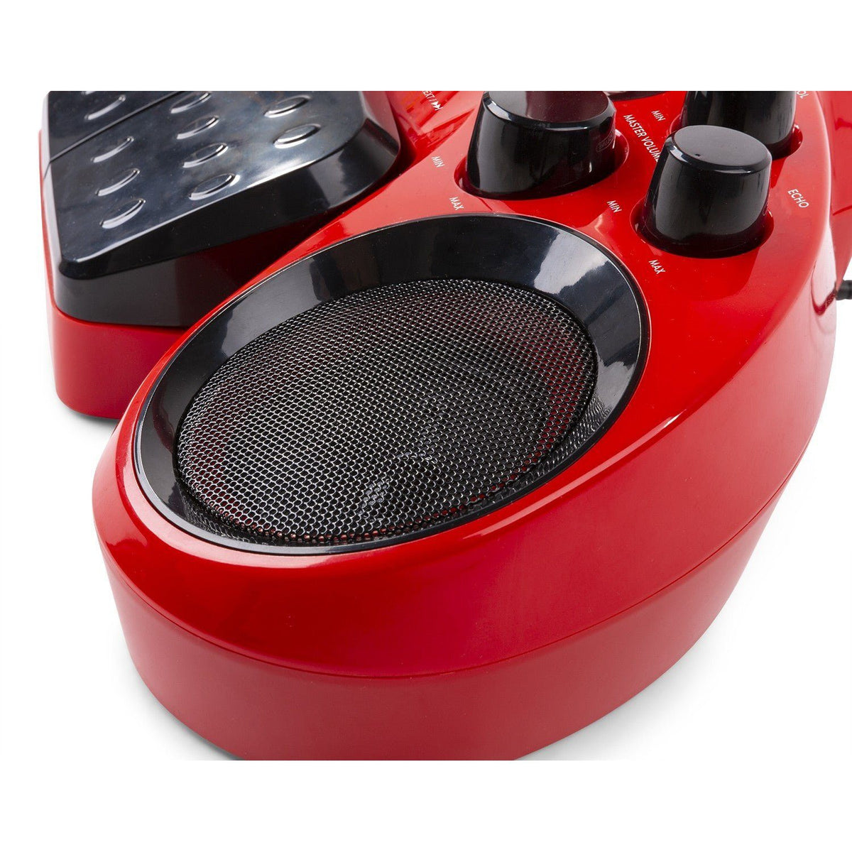 Fenton KSM15R - Set escenario Karaoke Rojo con alfombra de escenario - Tempo Shop