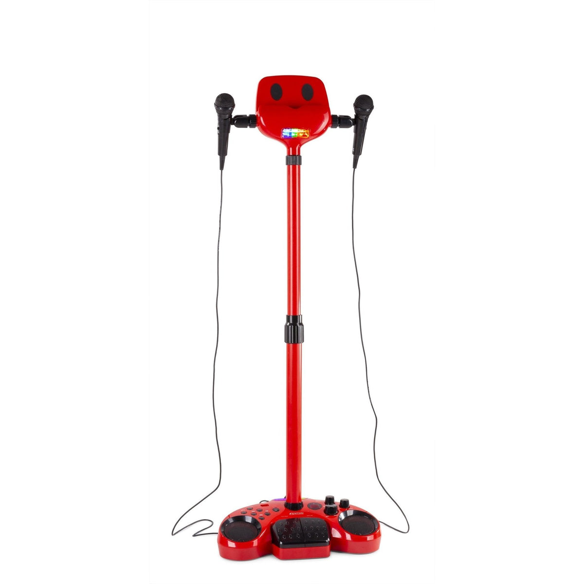 Fenton KSM15R - Set escenario Karaoke Rojo con alfombra de escenario - Tempo Shop