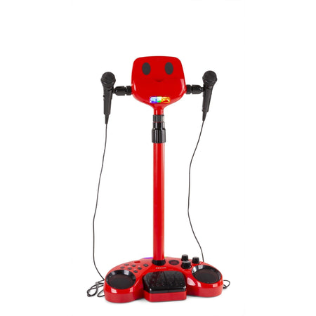 Fenton KSM15R - Set escenario Karaoke Rojo con alfombra de escenario - Tempo Shop