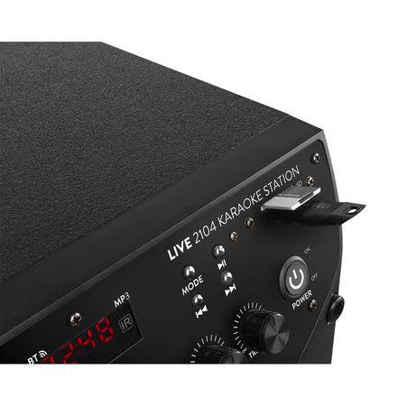 Fenton LIVE2104 - Karaoke Station sobre ruedas 2x 10” - Tempo Shop