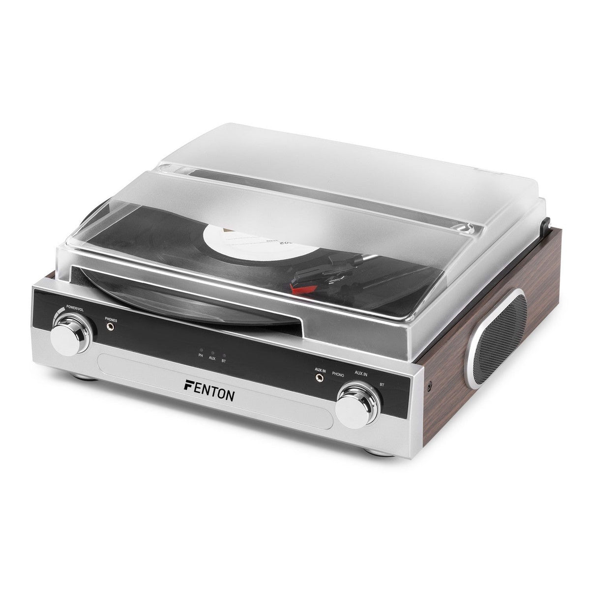 Fenton RP102A - Giradiscos BT Aluminio/Madera - Tempo Shop