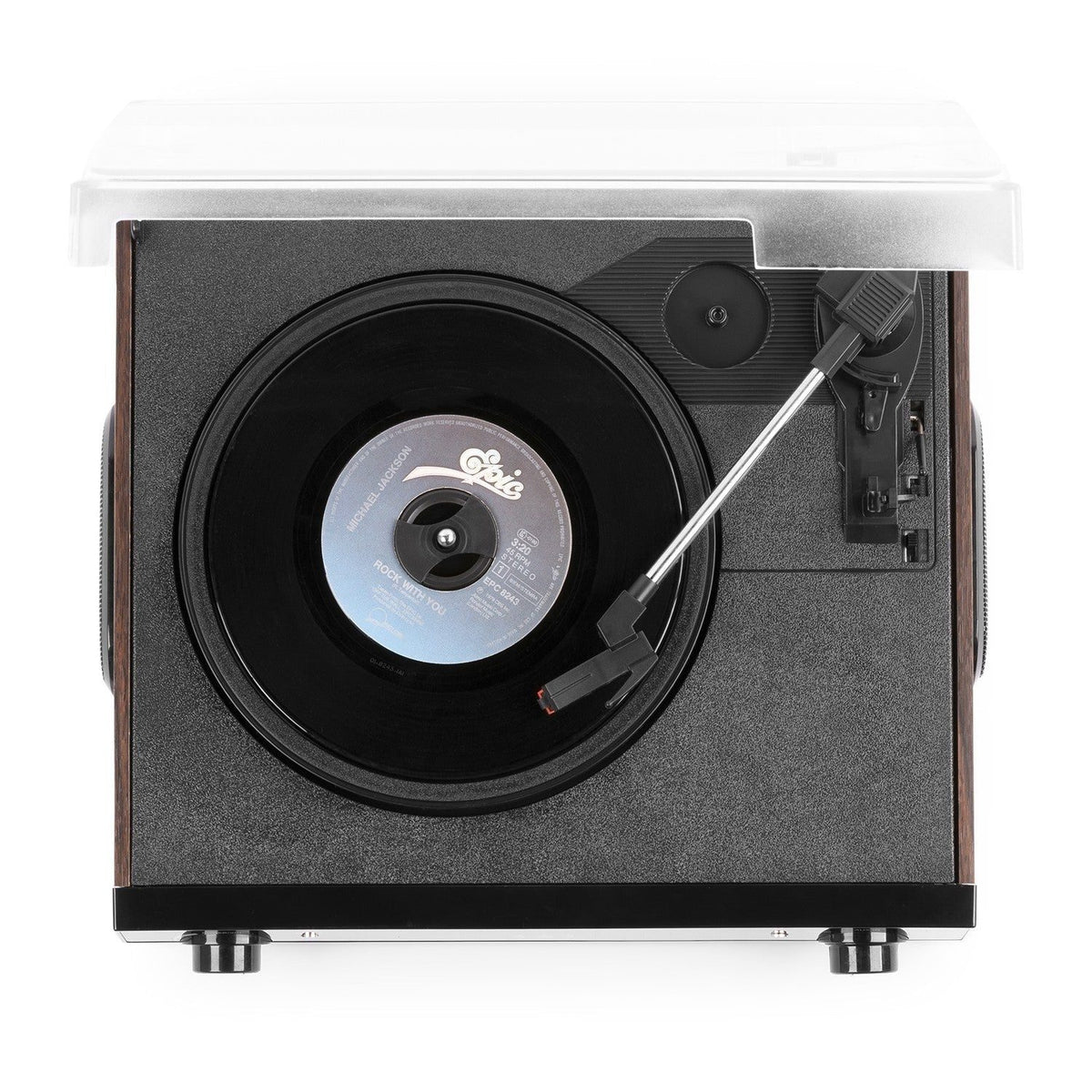 Fenton RP102B - Giradiscos BT Negro/Madera - Tempo Shop