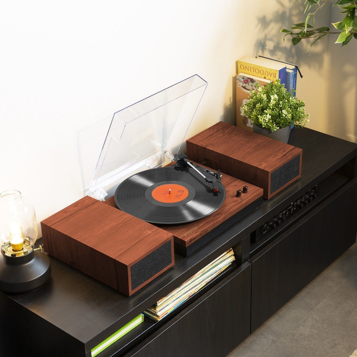 Fenton RP165C - Giradiscos madera de cereza - Tempo Shop