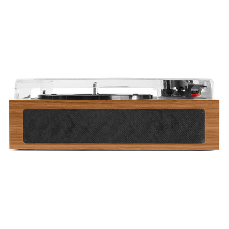 Fenton RP170L - Giradiscos con caja de almacenaje de vinilos Madera - Tempo Shop