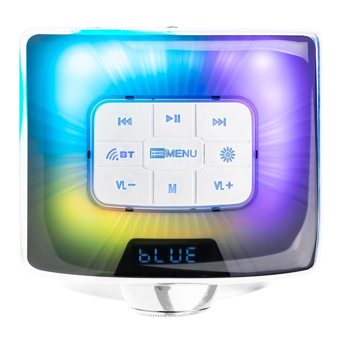 Fenton Track 2.0 [Blanco] - Juego de Altavoces Activos Hi-Fi con Bluetooth y Efectos LED - Tempo Shop