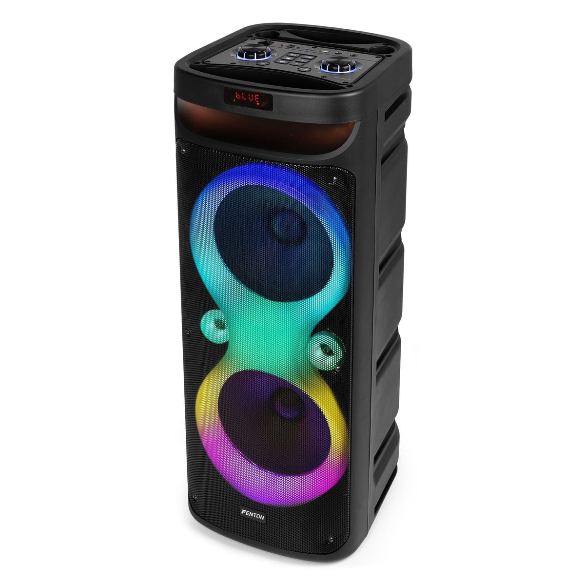 Fenton Track610 - Altavoz para fiestas con espectáculo de luces LED - Tempo Shop