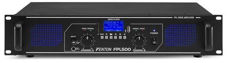 Fenton FPL500 - Amplificador Digital LED azules + EQ - Tempo Shop