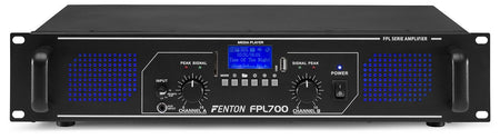 Fenton FPL700 - Amplificador Digital LED azules + EQ - Tempo Shop