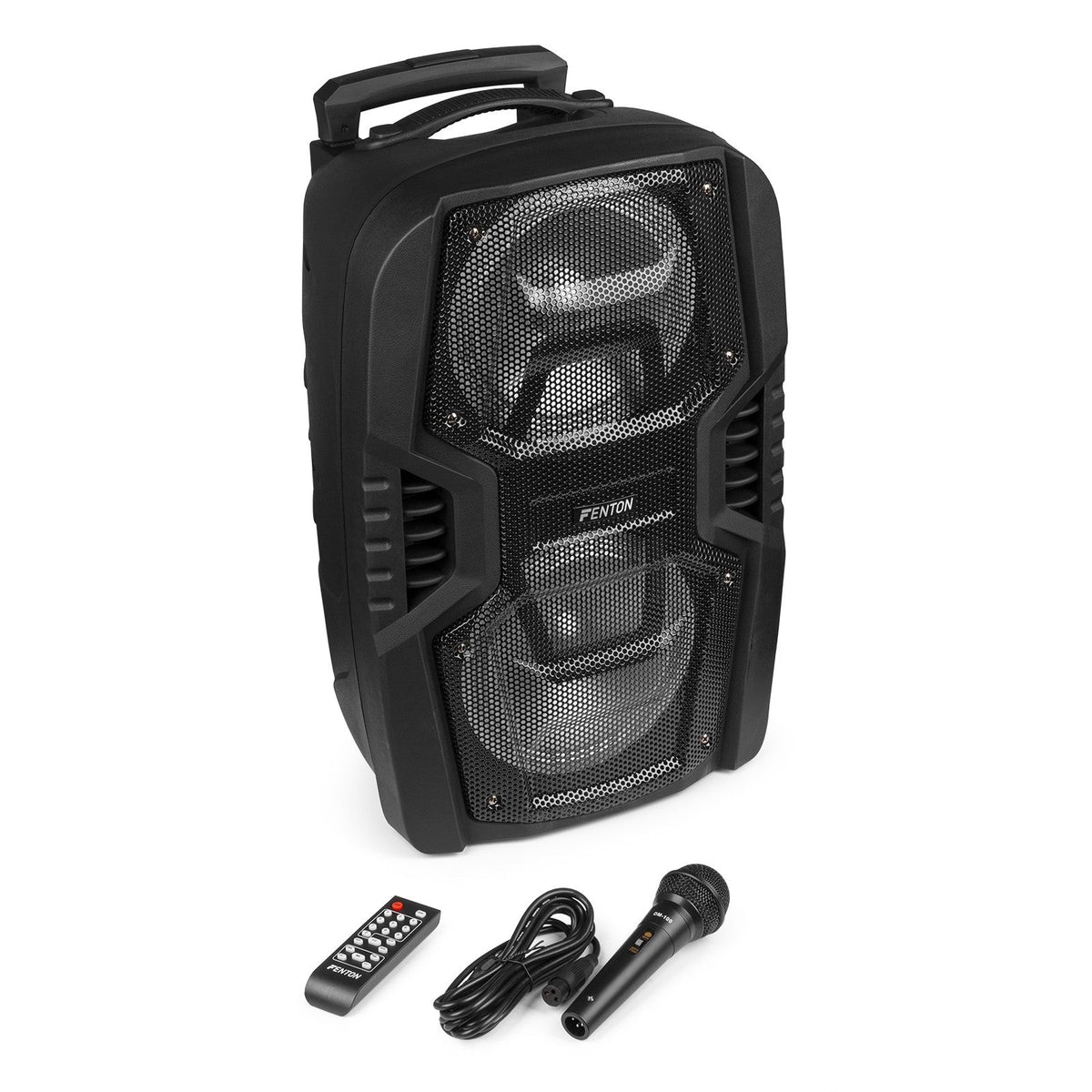 Fenton FT208LED - Sistema portátil de sonido 2x 8" - Tempo Shop