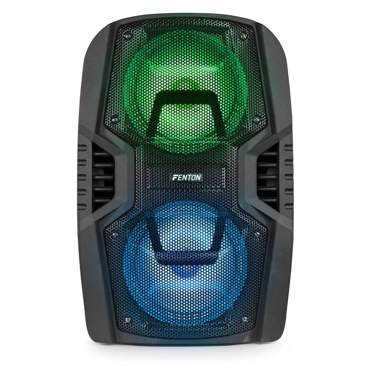 Fenton FT208LED - Sistema portátil de sonido 2x 8" - Tempo Shop