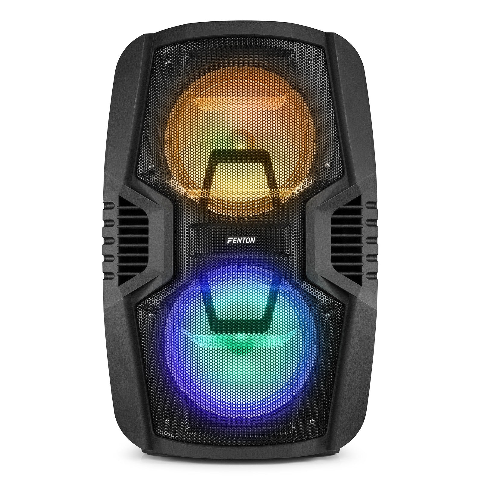 Fenton FT210LED - Sistema portátil de sonido 2x 10" - Tempo Shop
