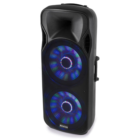 Fenton FT215LED - Bafle Activo doble 15" 1600W - Tempo Shop