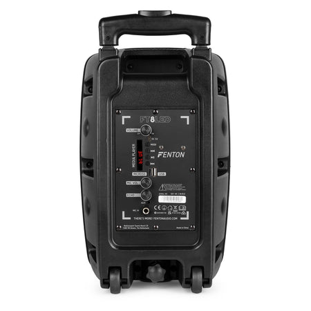 Fenton FT8LED - MK2 - Sistema portátil de sonido 8" - Tempo Shop