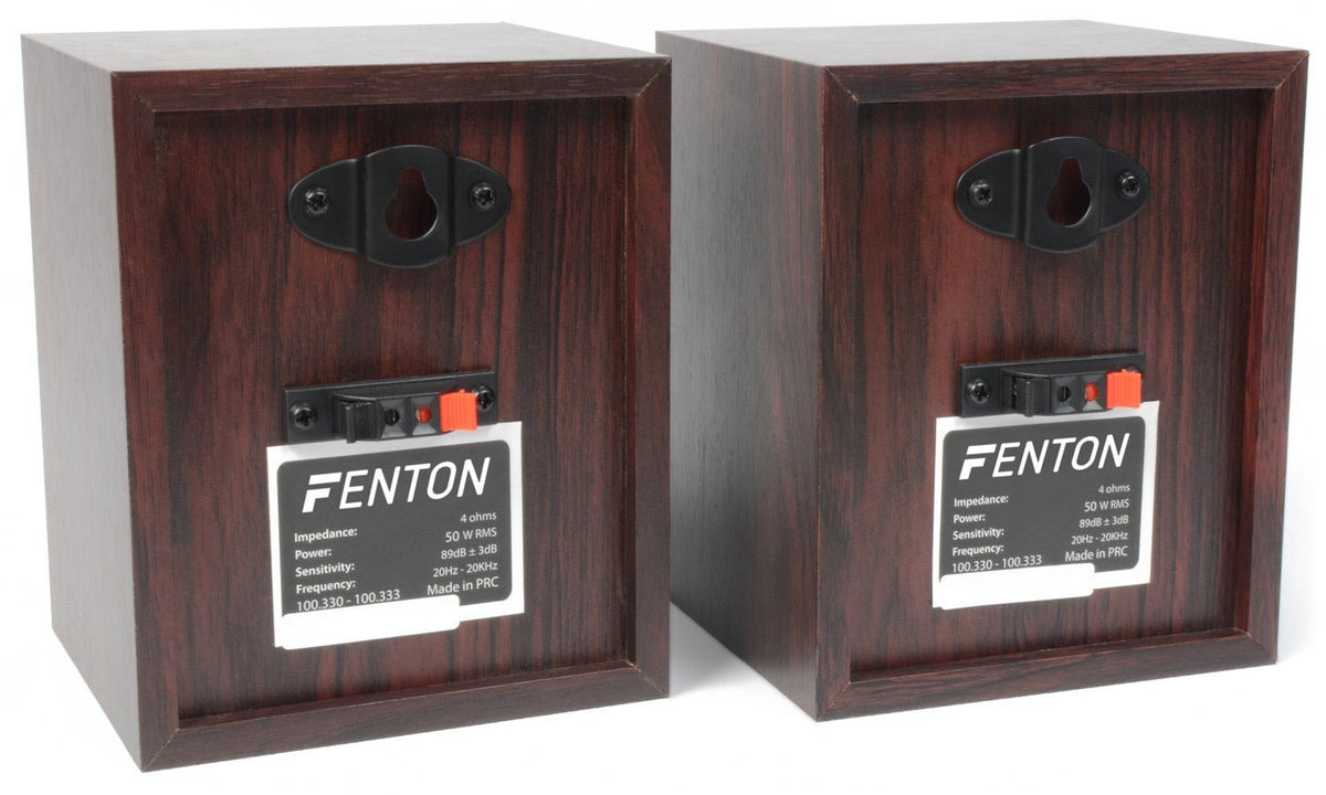 Fenton HF5W - Sistema Home Theatre 5.0 - Nogal - Tempo Shop