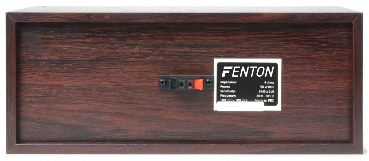 Fenton HF5W - Sistema Home Theatre 5.0 - Nogal - Tempo Shop