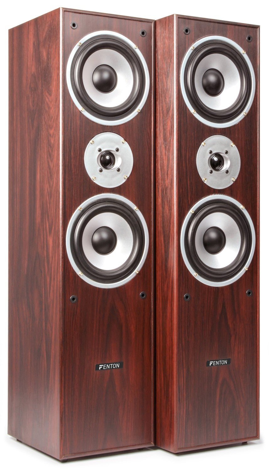 Fenton HF5W - Sistema Home Theatre 5.0 - Nogal - Tempo Shop