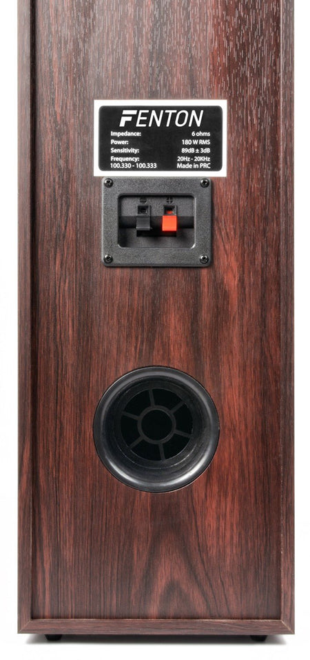 Fenton HF5W - Sistema Home Theatre 5.0 - Nogal - Tempo Shop