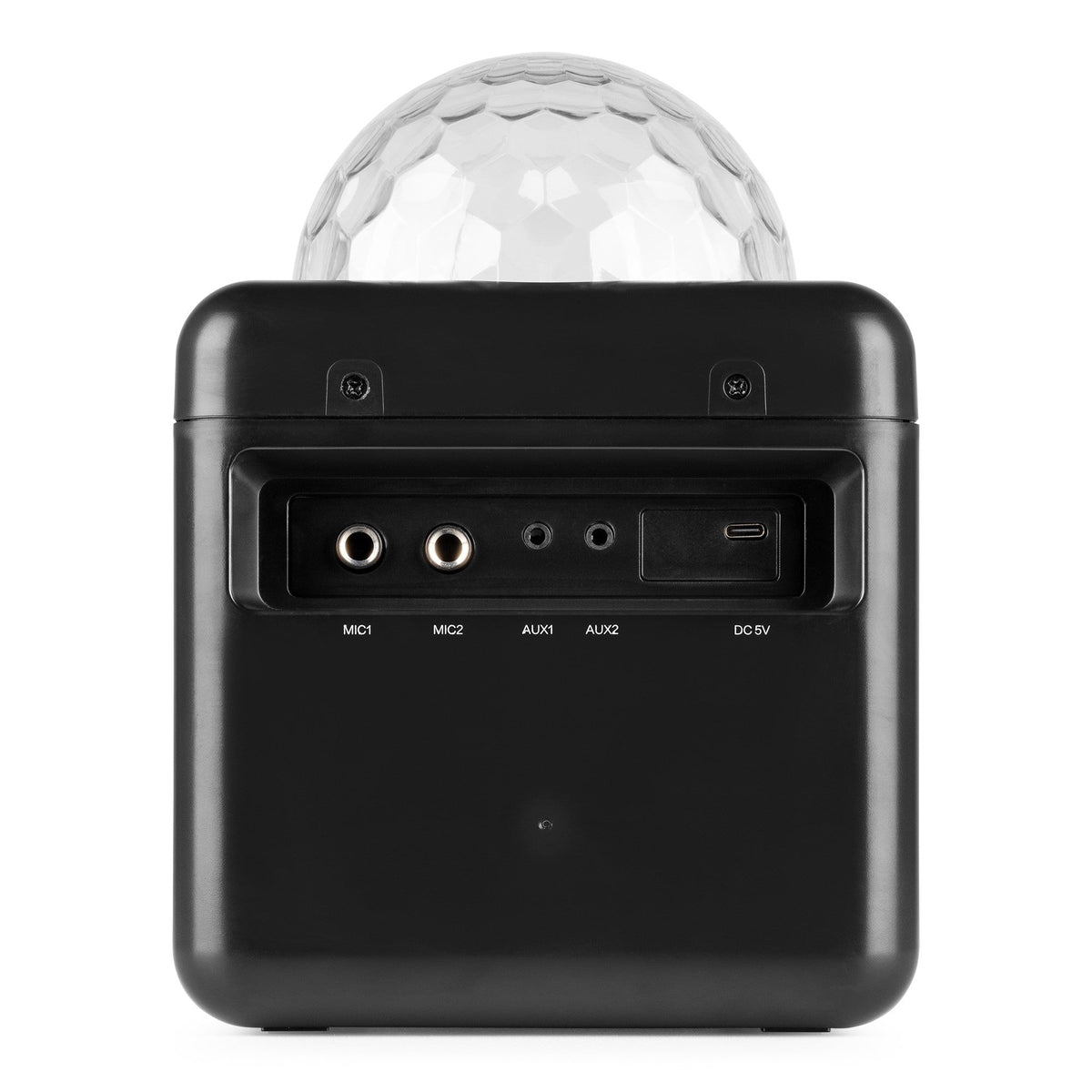 Fenton KAR15B - Altavoz Karaoke con 2 micrófonos Negro - Tempo Shop