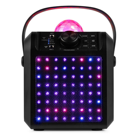 Fenton KAR55B - Altavoz Karaoke con LED Jelly Ball Negro - Tempo Shop