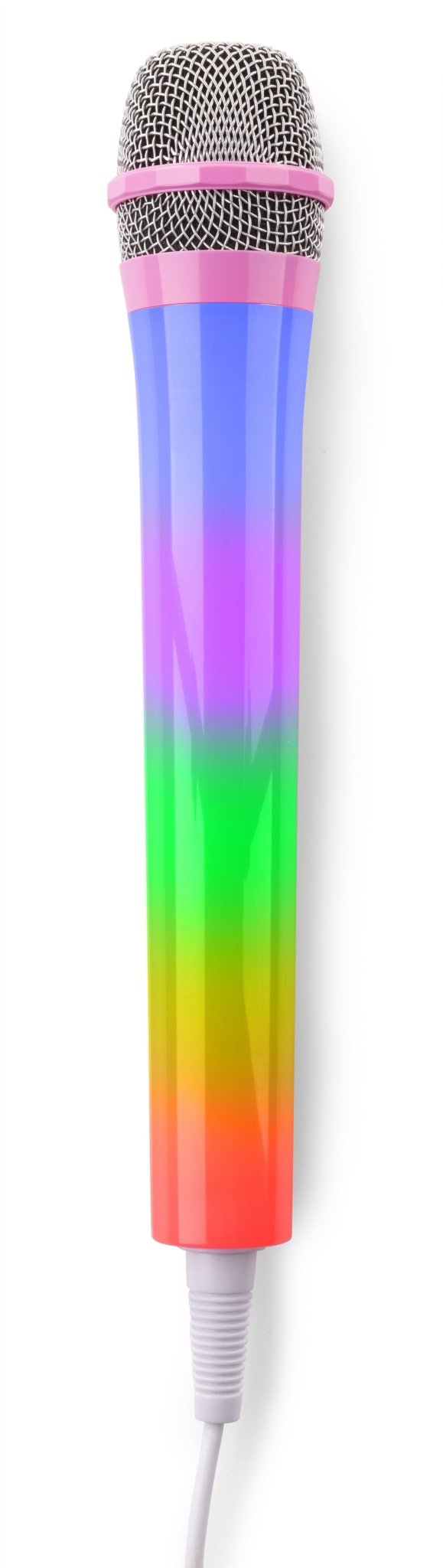 Fenton KMD55P - Micrófono Karaoke con luces RGB Rosa - Tempo Shop