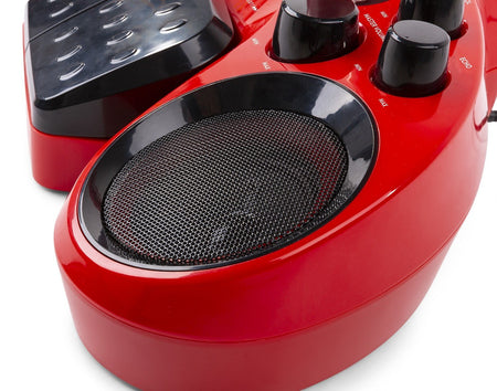 Fenton KSM15R - Set escenario Karaoke Rojo con alfombra de escenario - Tempo Shop