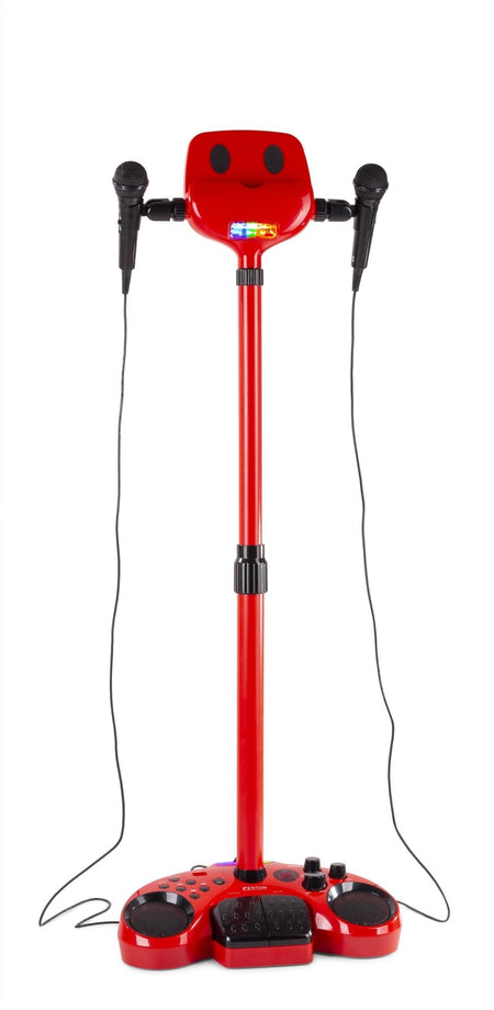 Fenton KSM15R - Set escenario Karaoke Rojo con alfombra de escenario - Tempo Shop