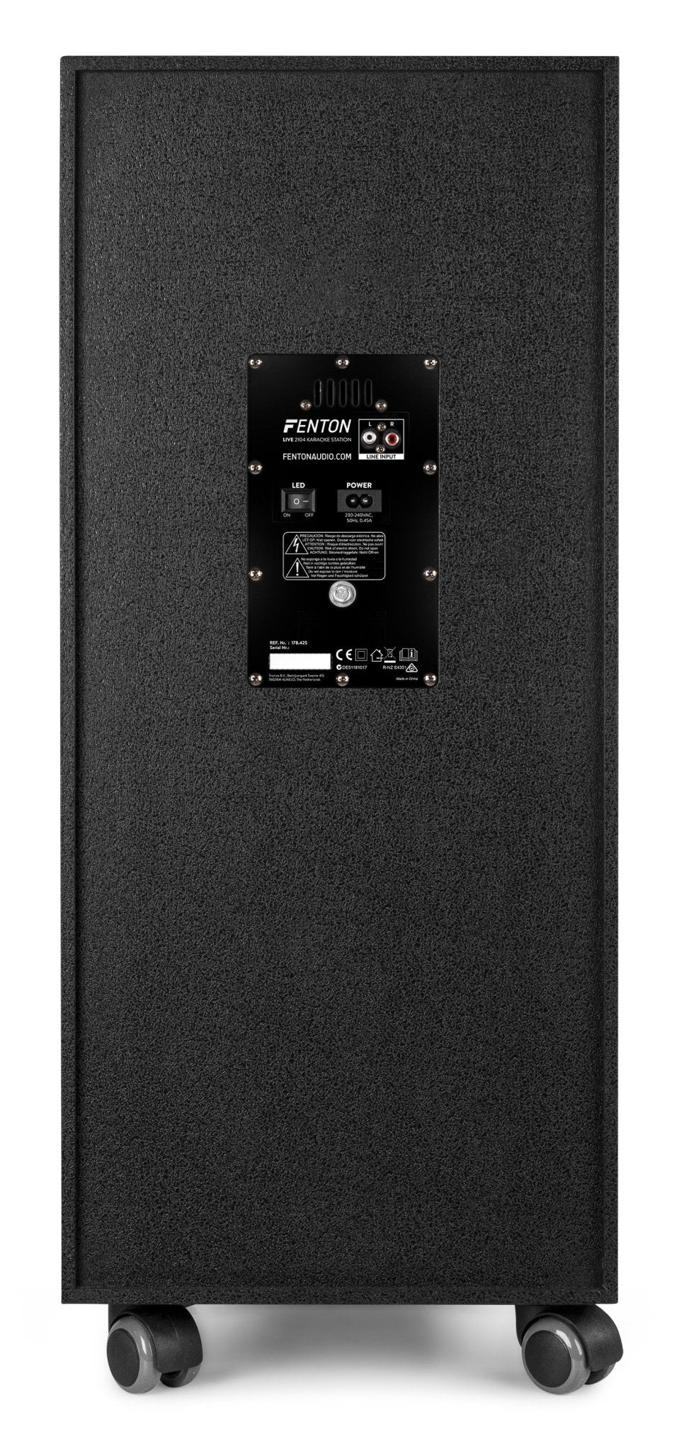 Fenton LIVE2104 - Karaoke Station sobre ruedas 2x 10” - Tempo Shop