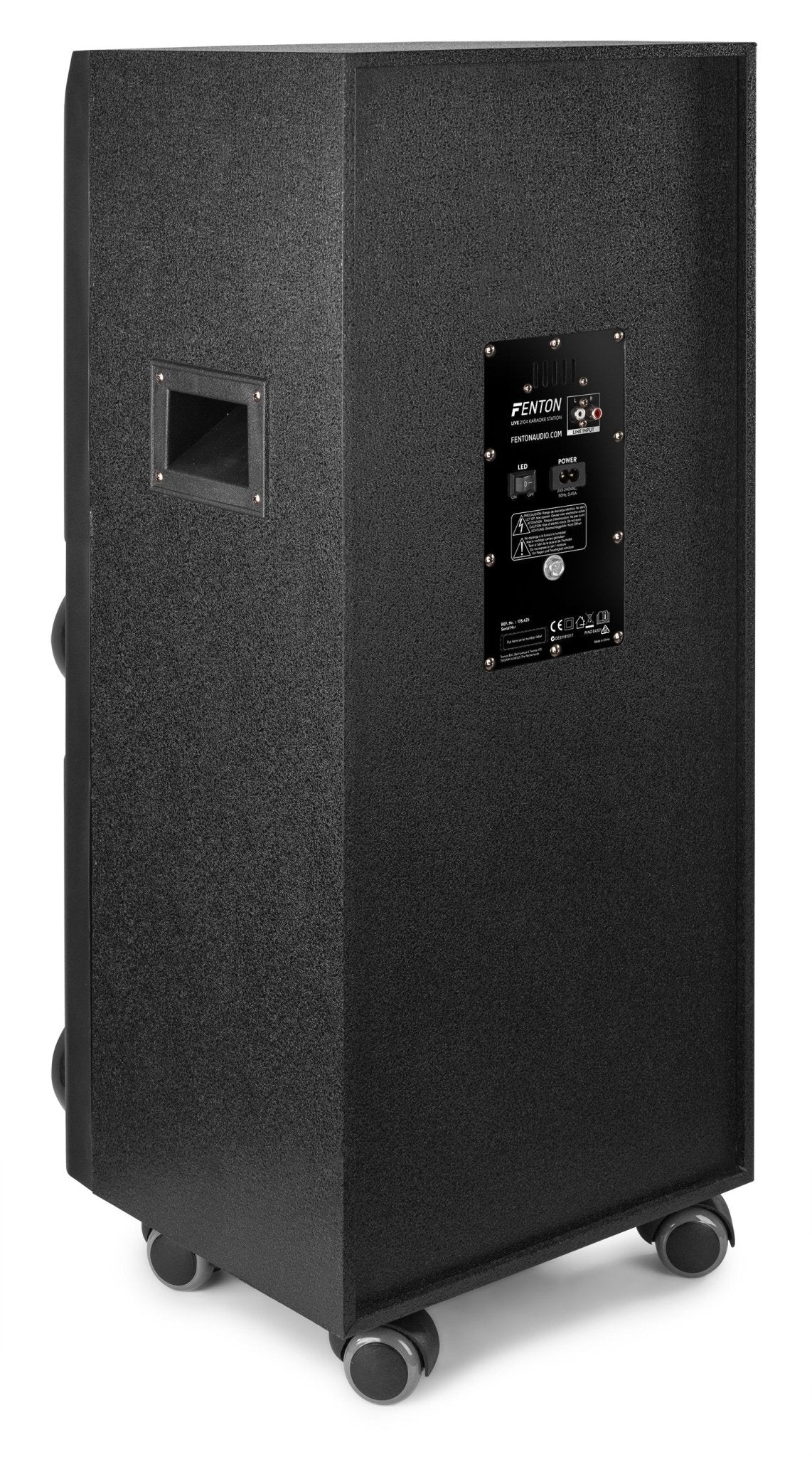 Fenton LIVE2104 - Karaoke Station sobre ruedas 2x 10” - Tempo Shop