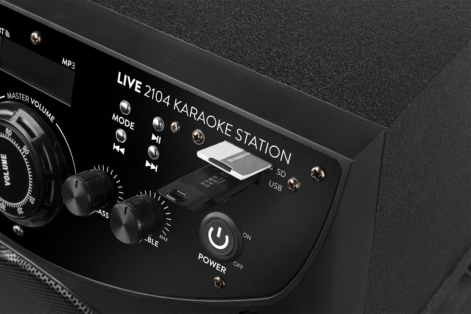 Fenton LIVE2104 - Karaoke Station sobre ruedas 2x 10” - Tempo Shop