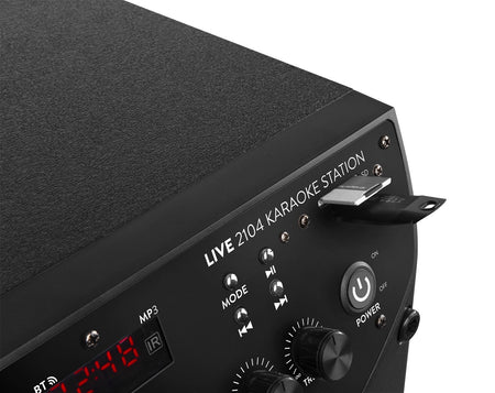 Fenton LIVE2104 - Karaoke Station sobre ruedas 2x 10” - Tempo Shop