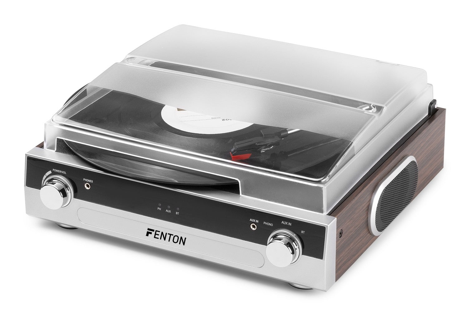 Fenton RP102A - Giradiscos BT Aluminio/Madera - Tempo Shop