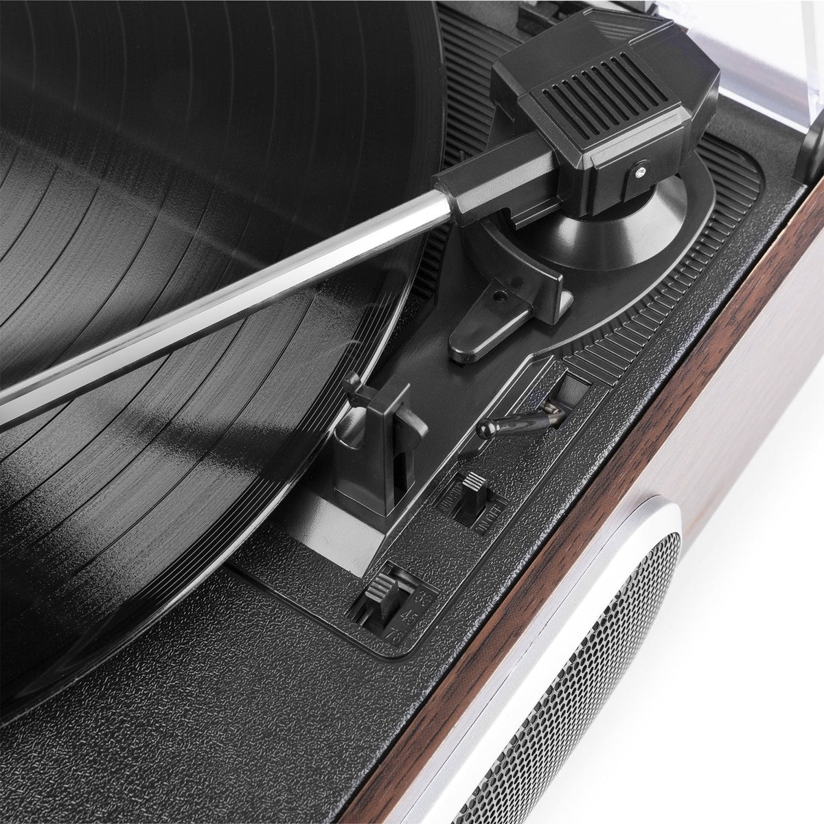 Fenton RP102A - Giradiscos BT Aluminio/Madera - Tempo Shop