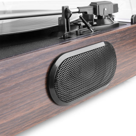 Fenton RP102B - Giradiscos BT Negro/Madera - Tempo Shop