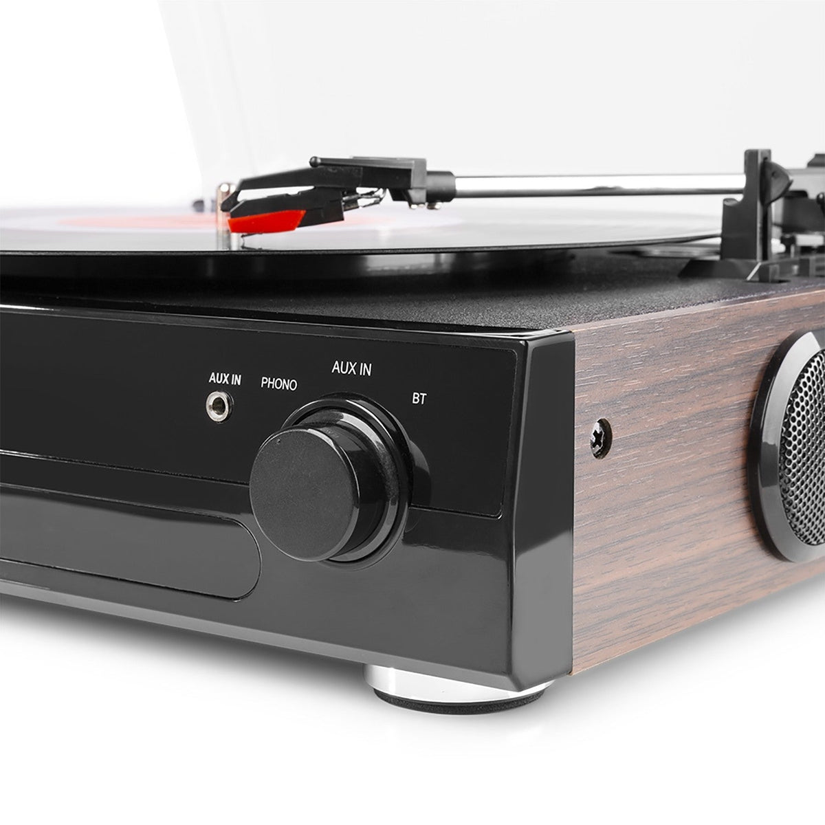 Fenton RP102B - Giradiscos BT Negro/Madera - Tempo Shop