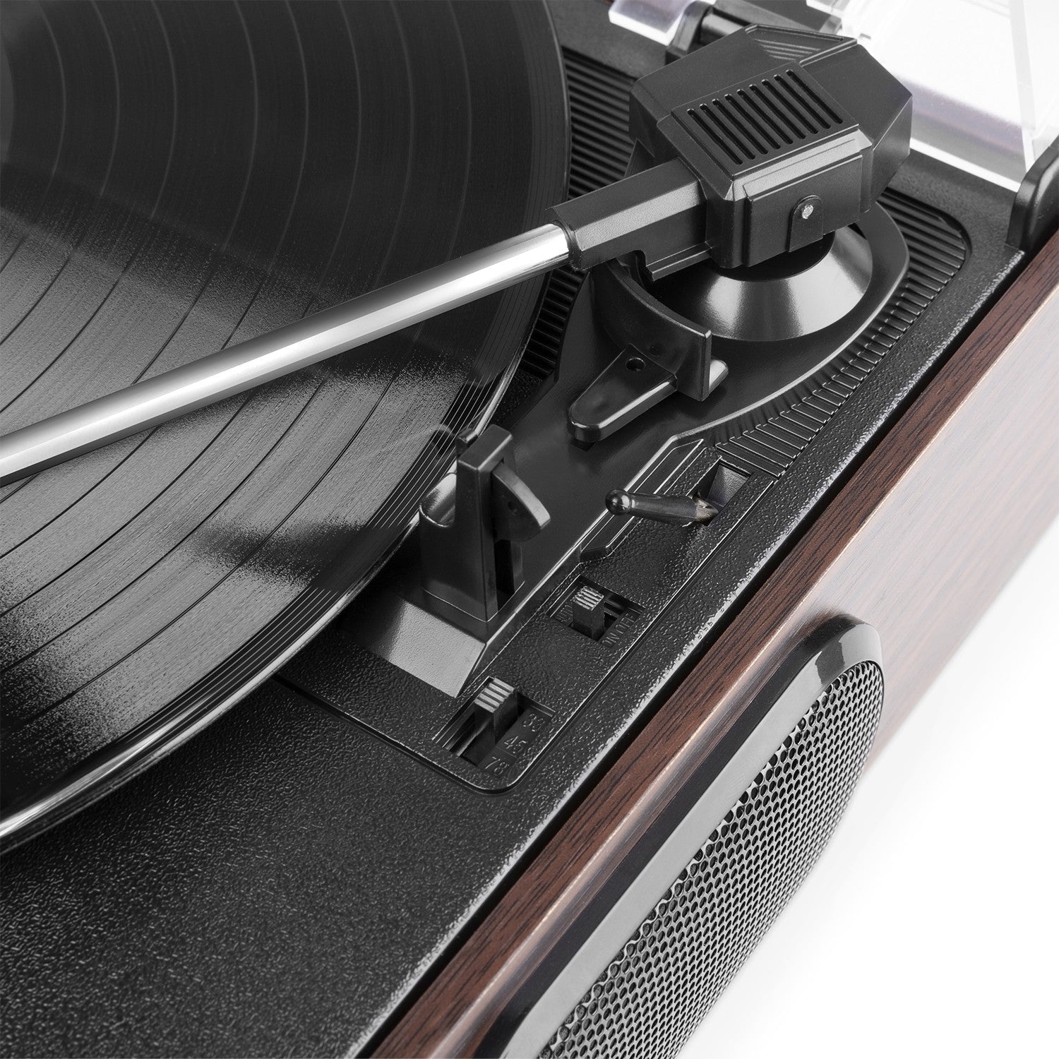 Fenton RP102B - Giradiscos BT Negro/Madera - Tempo Shop