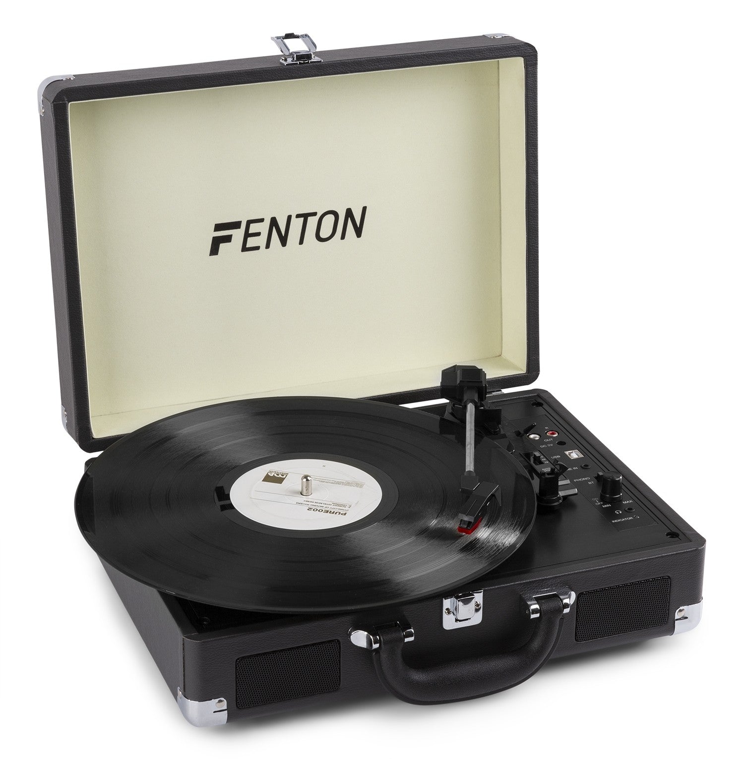 Fenton RP115C - Maleta reproductor giradiscos con BT - Tempo Shop
