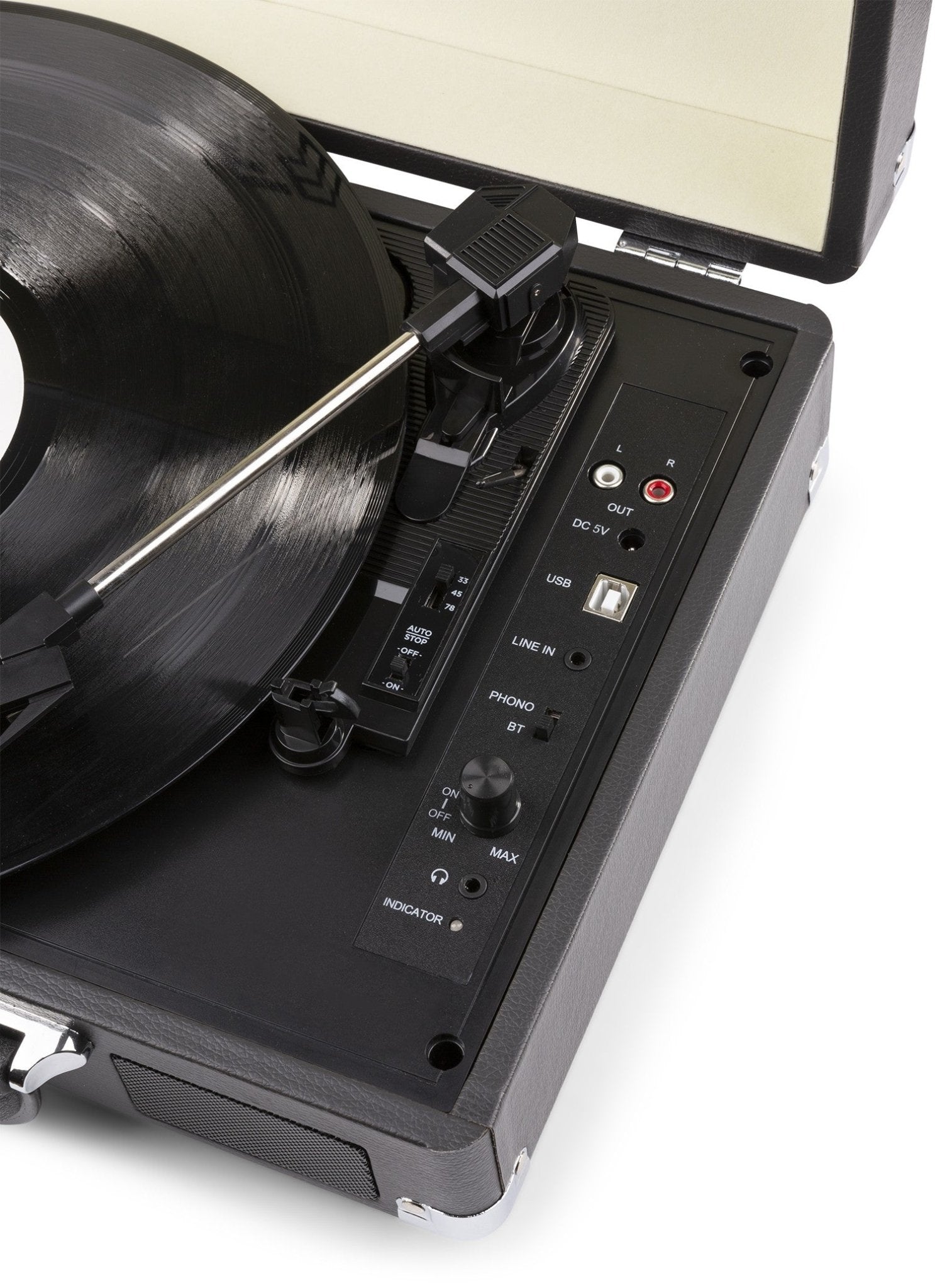 Fenton RP115C - Maleta reproductor giradiscos con BT - Tempo Shop