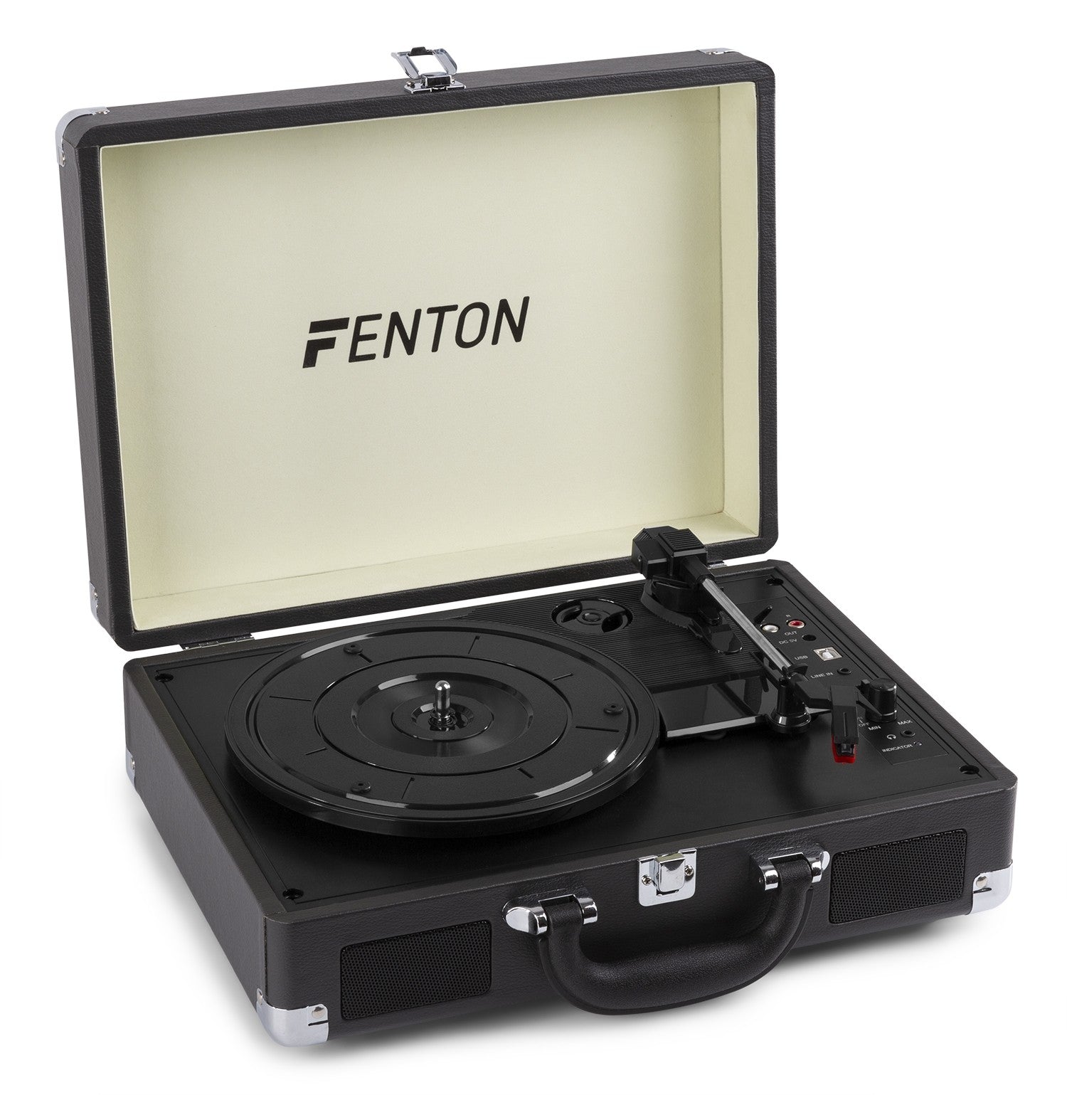 Fenton RP115C - Maleta reproductor giradiscos con BT - Tempo Shop