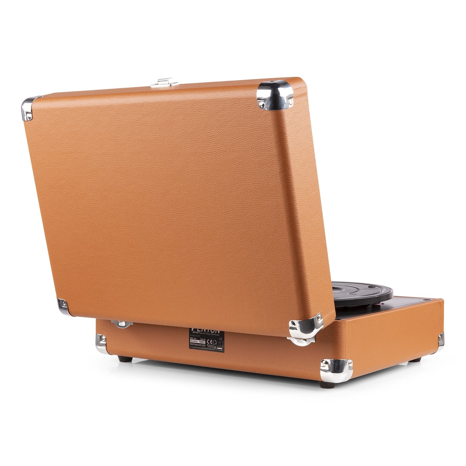 Fenton RP115F - Maleta reproductor giradiscos Marrón - Tempo Shop