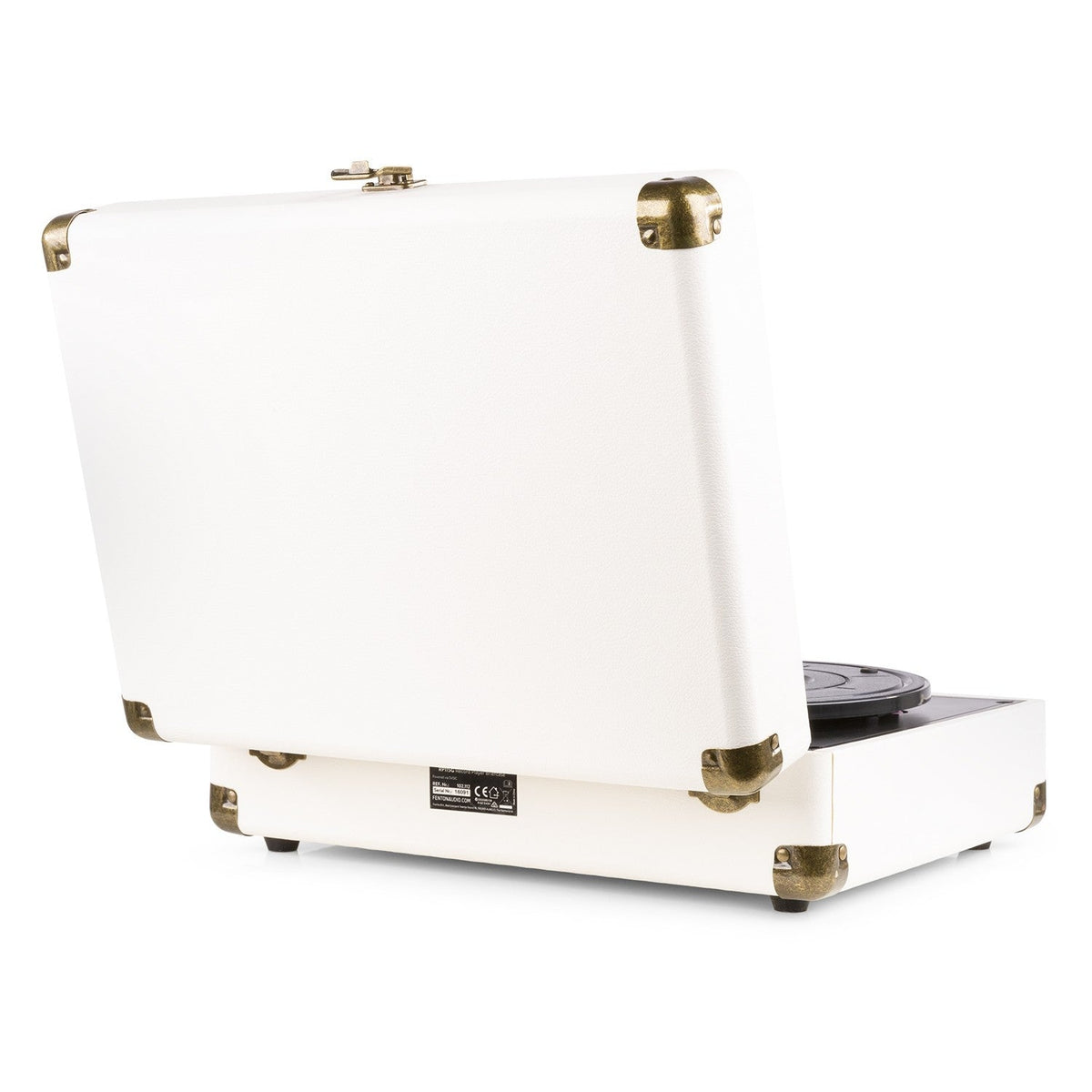 Fenton RP115G - Maleta reproductor giradiscos con BT Creme - Tempo Shop