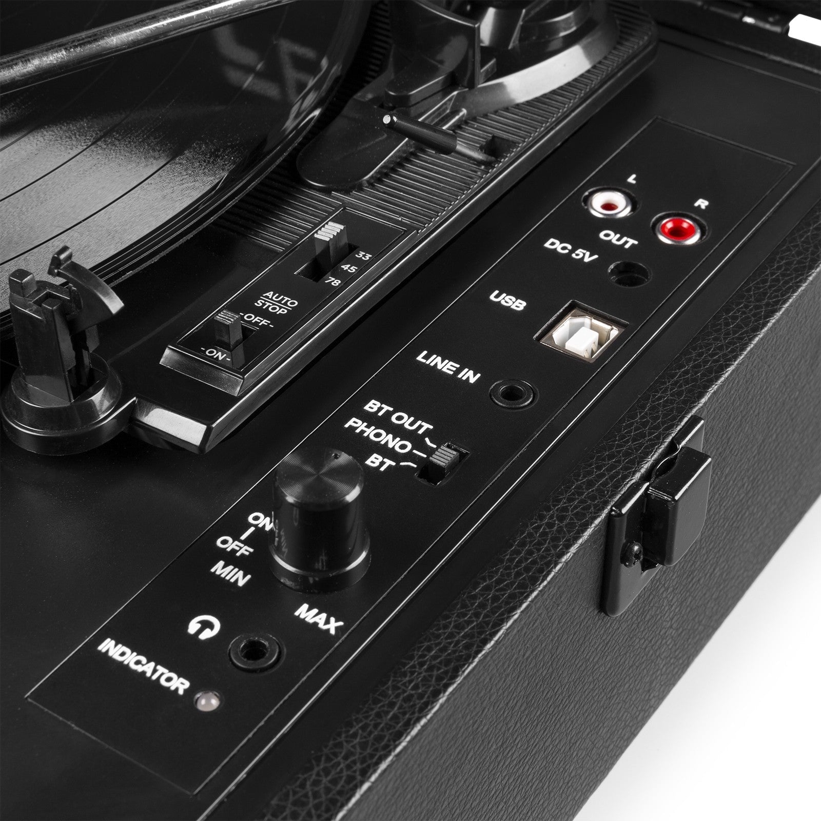 Fenton RP118B - Giradiscos Maleta con BT in/out - Tempo Shop