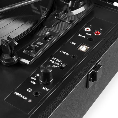 Fenton RP118B - Giradiscos Maleta con BT in/out - Tempo Shop