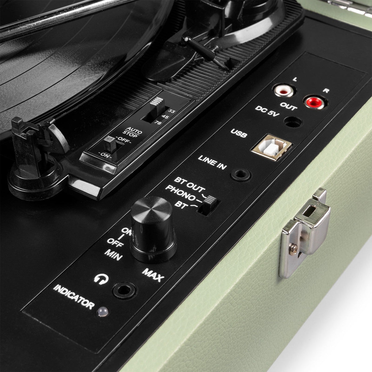 Fenton RP118C - Giradiscos Maleta con BT in/out - Tempo Shop