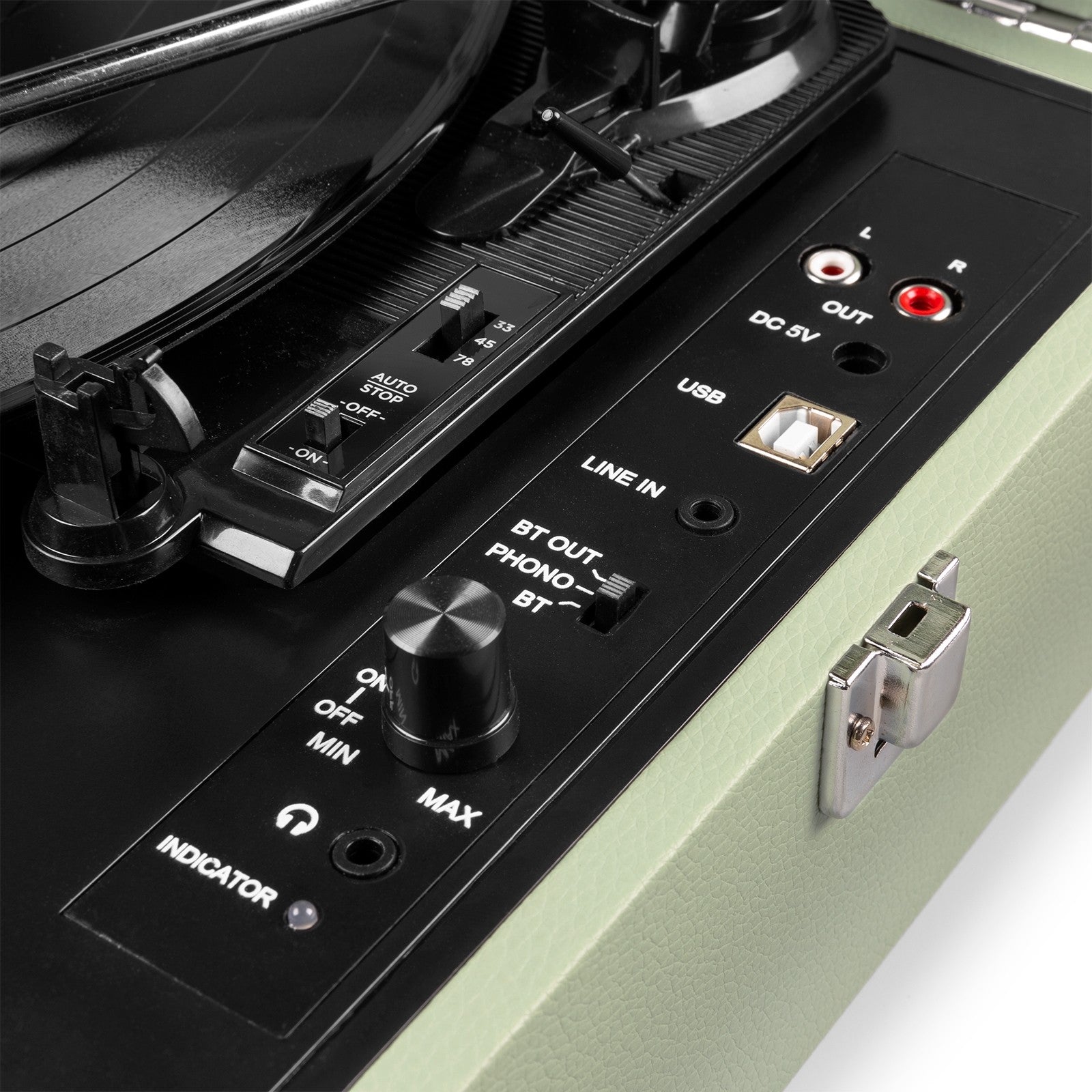 Fenton RP118C - Giradiscos Maleta con BT in/out - Tempo Shop