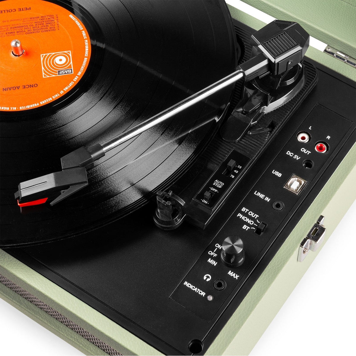 Fenton RP118C - Giradiscos Maleta con BT in/out - Tempo Shop