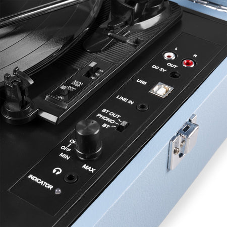 Fenton RP118E - Giradiscos Maleta con BT in/out - Tempo Shop