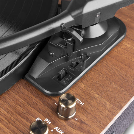 Fenton RP162 - Giradiscos HQ BT Madera de nogal - Tempo Shop