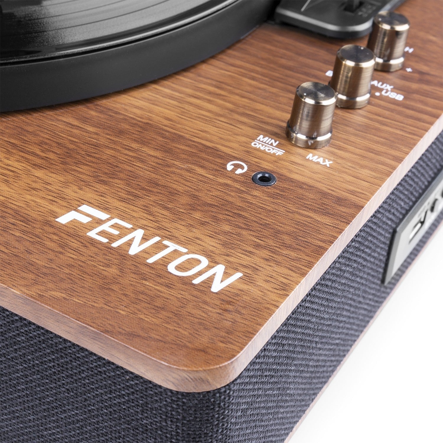 Fenton RP162 - Giradiscos HQ BT Madera de nogal - Tempo Shop