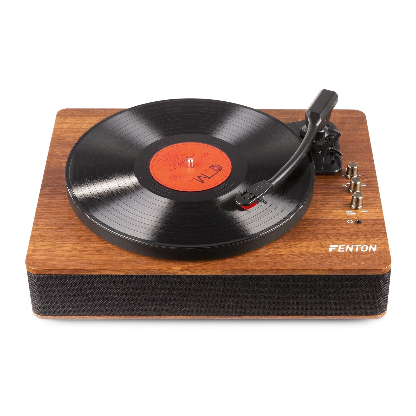 Fenton RP162D - Giradiscos HQ BT Madera oscura - Tempo Shop